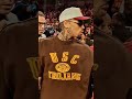 Chris Brown Courtside With Saweetie At USC Game