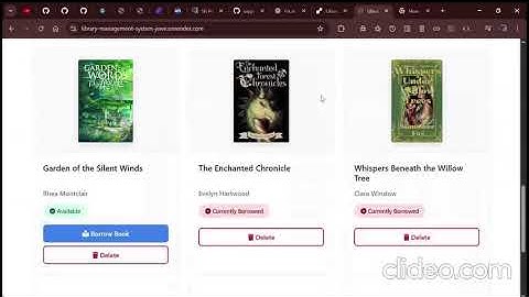Complete Library Management System Tutorial | Live Demo