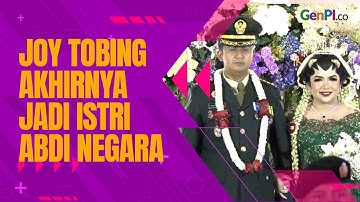 Joy Tobing Akhirnya Wujudkan Mimpinya Jadi Istri Anggota TNI