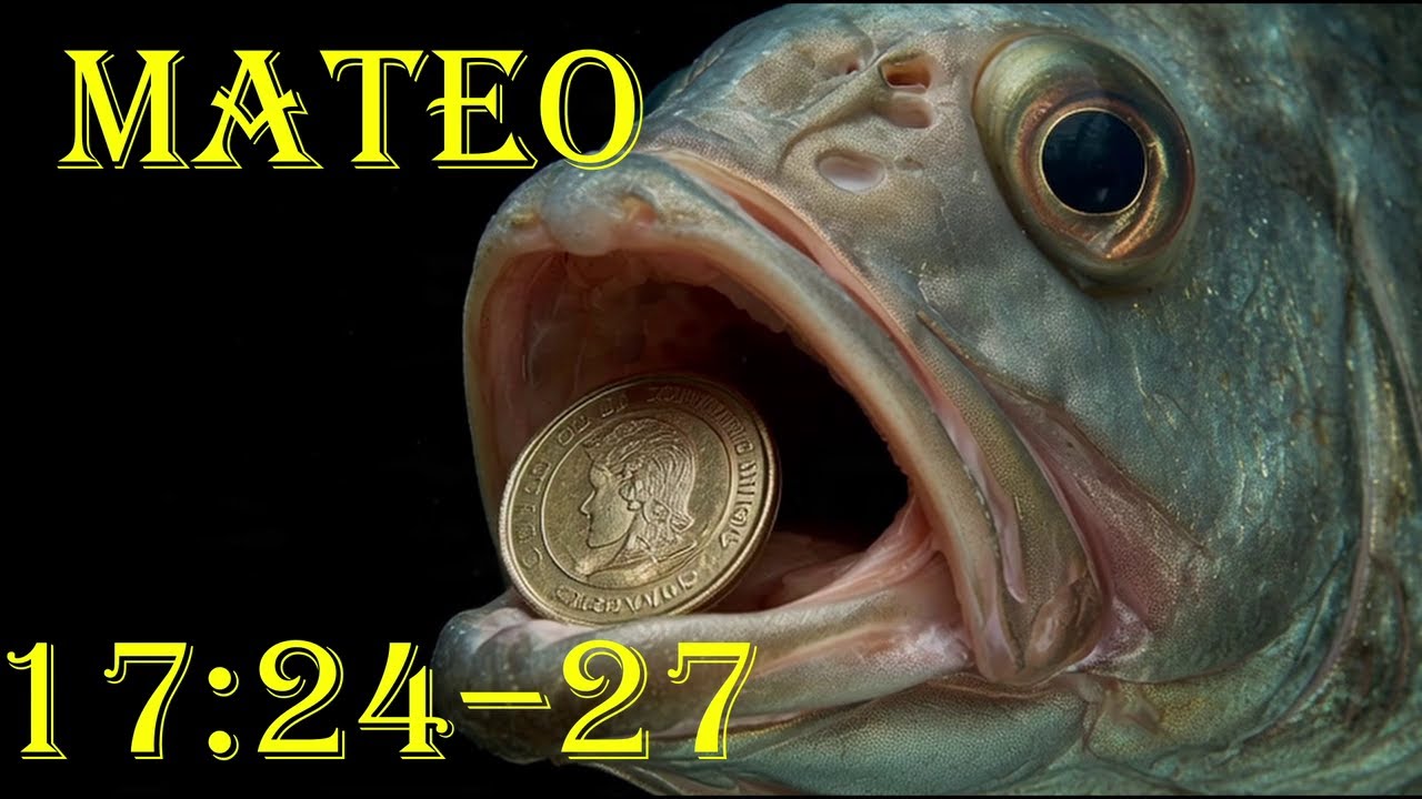 El milagro de la moneda en la boca del pez Mateo 17:24–27