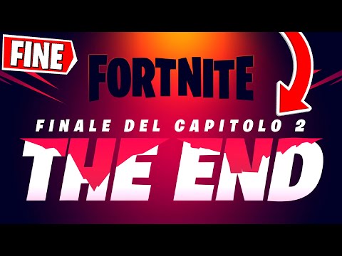 LA FINE DEL CAPITOLO 2 DI FORTNITE - Evento Finale THE END