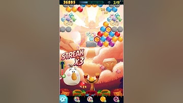 Angry Birds Stella Pop Level-2135 Non PowerUp Walkthrough For Android & iOS
