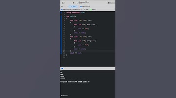 Star Shape Pattern #program in #c++ | #programming #forloop