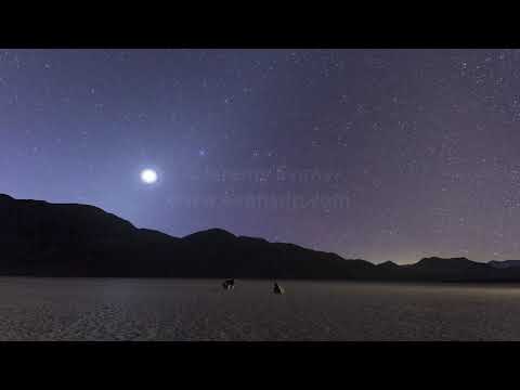 Death Valley National Park at Night During the Geminids Meteor Shower