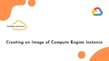 Creating an Image of Compute Engine Instance