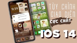 iOS 14 -  Hướng dẫn thay đổi giao diện cực chất bằng Widgetsmith, Photo Widget