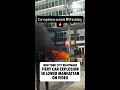 Car Explodes in Lower Manhattan, Billowing Smoke Fills Sky, on Video