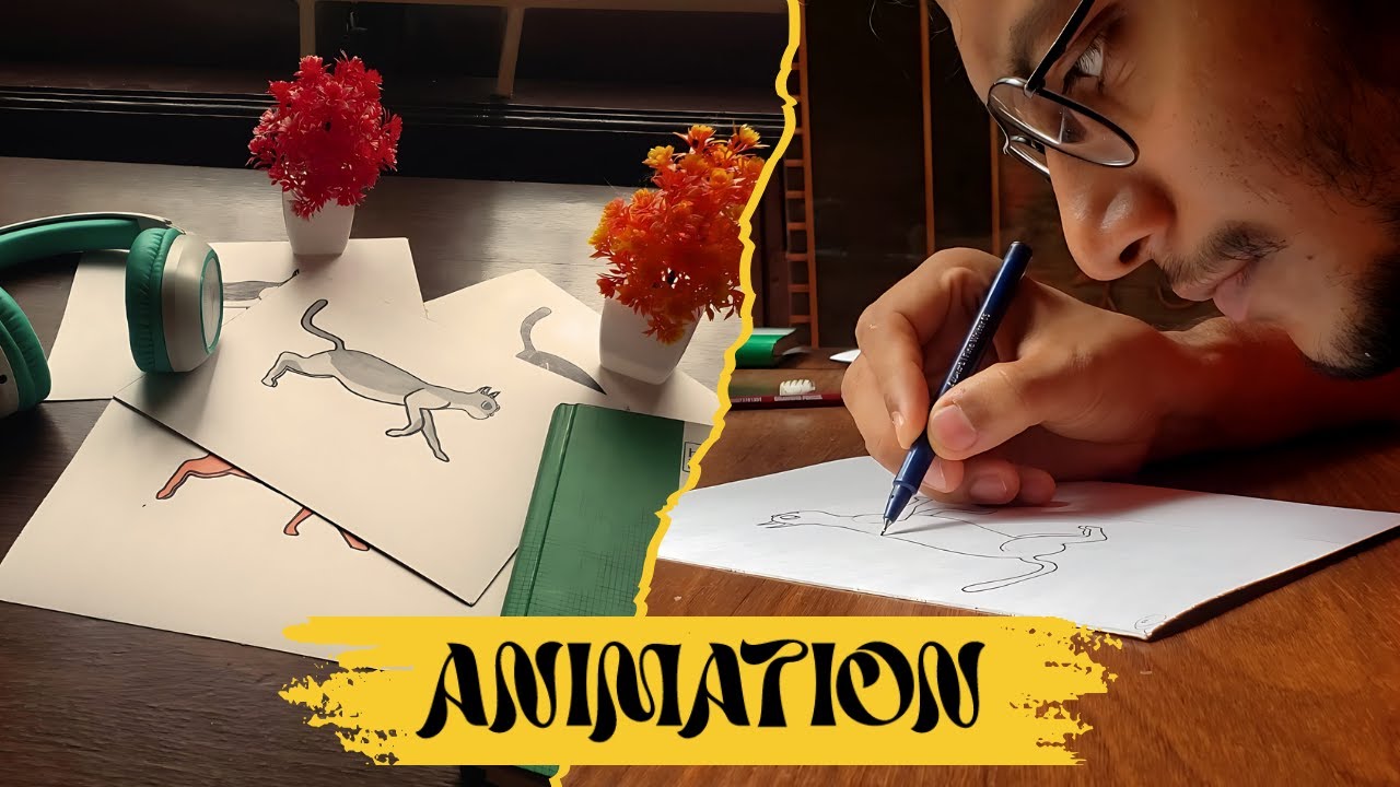 MUST WATCH!! Paper animation | Stunning process of how i created this animation