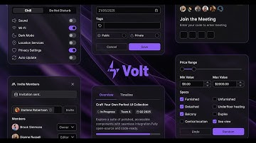 Introducing Volt UI Component Library