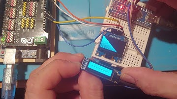 Arduino OLED Comparison (.91 vs .96 with Adafruit Library)