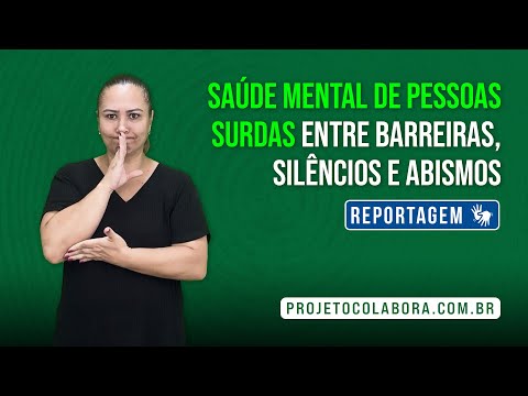 #Colabora em Libras - Saúde mental de pessoas surdas