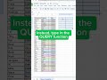 Query&amp;groupby #excel
