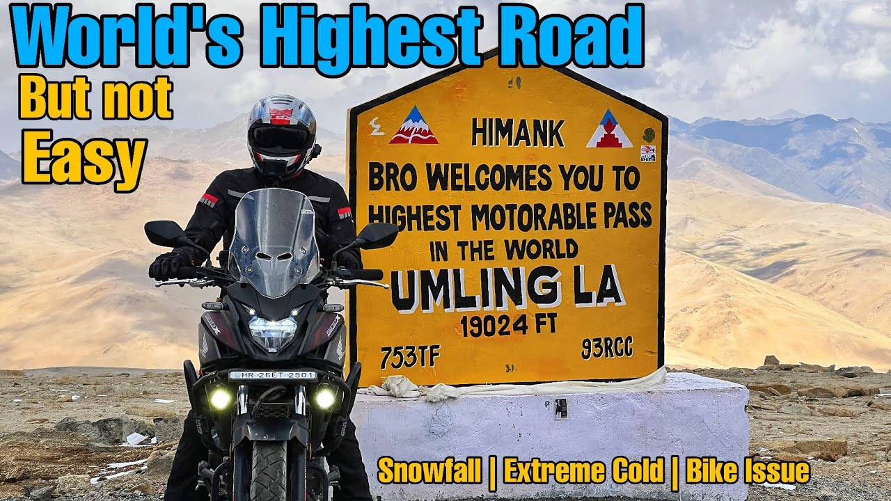 Umling La Pass se pehle Hum aur Bikes dono Down | Ep-10 Hanle- Umling La 19024 ft | Ladakh Ride 2022