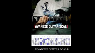 Javanese Guitar Scale shorts
