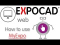 Expocad web  using myexpo