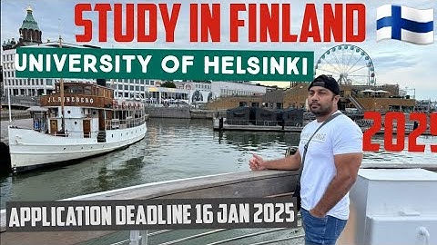 University Of Helsinki |Study in Finland |Eligibility |Documents required |Application #finland