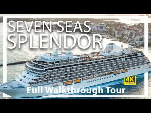 Full Walkthrough Tour & Review | Regent Seven Seas Splendor Luxury Cruise Ship Experience