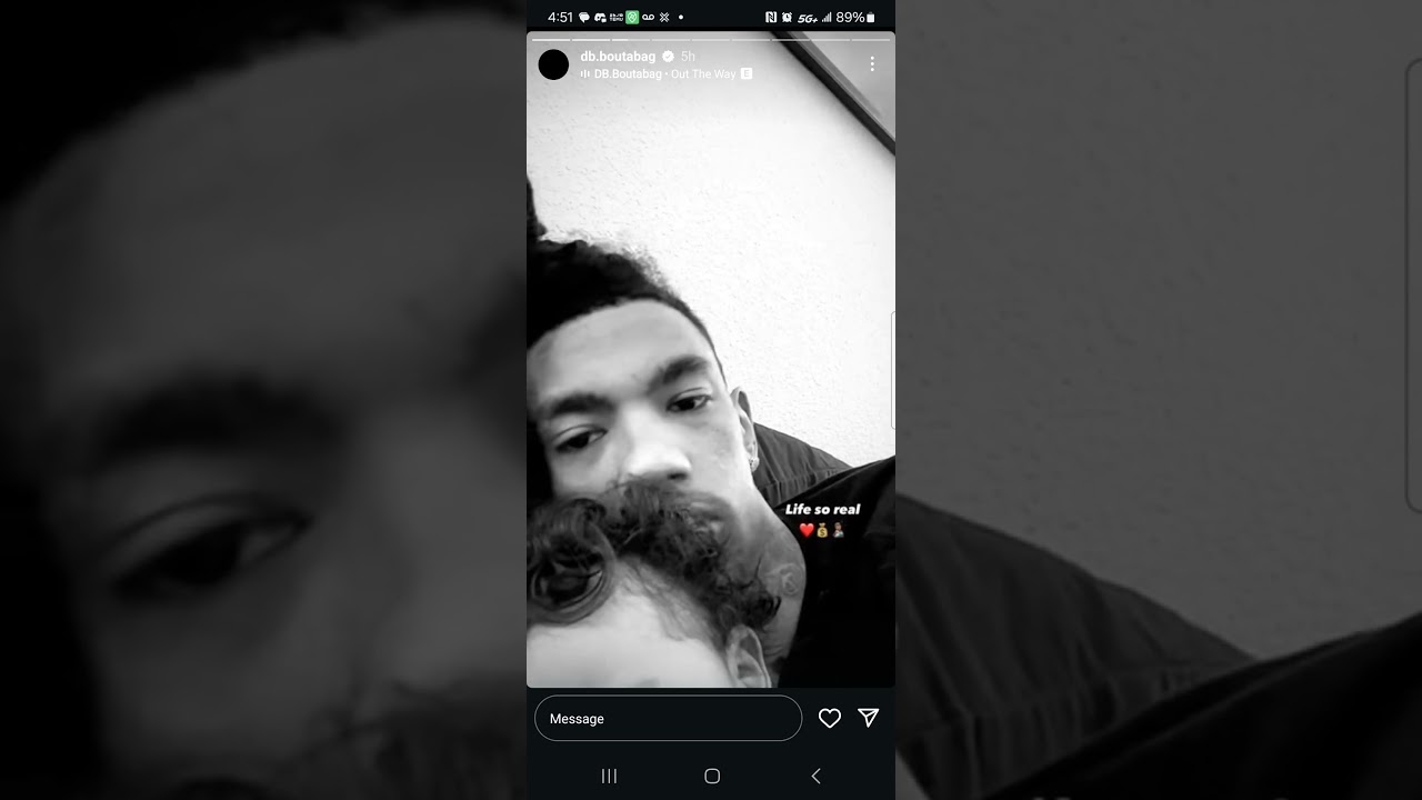 DB.Boutabag w His Baby Thinking Bout Life 