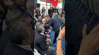 Fenerbahçe Başkanı Ali Koç, Aziz Yıldırımın Yanına Giderek Selamlaştı.