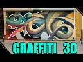 GRAFFITI 3D con Wildstyle LLEVADO al LÍMITE | La Técnica ORGANIC de BISHO SEVILLANO 🔥