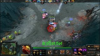 Угарные Моменты DOTA2#1 или ТОП Тинкер в пабе