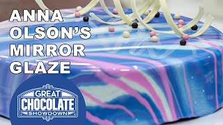 Anna Olsons Mirror Glaze How-To Great Chocolate Showdown