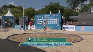 Knockout Mens Bw 90Kg Modou Faye Sen Vs. Clarence Meng Sheng Tan Sgp