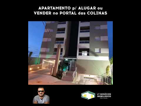 Apartamento p/ LOCAÇÃO ou VENDA no Portal das Colinas em Guaratinguetá/SP.