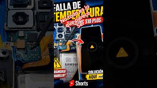 Samsung note 10plus falla de Carga  temperatura alta conector del censor rotó  solución.