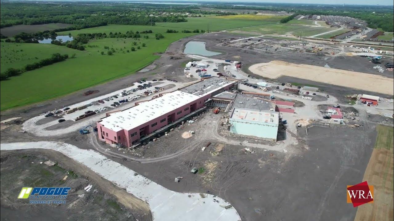 WRA Architects Community ISD Dodson Elementary April 2023 Construction Update YouTube