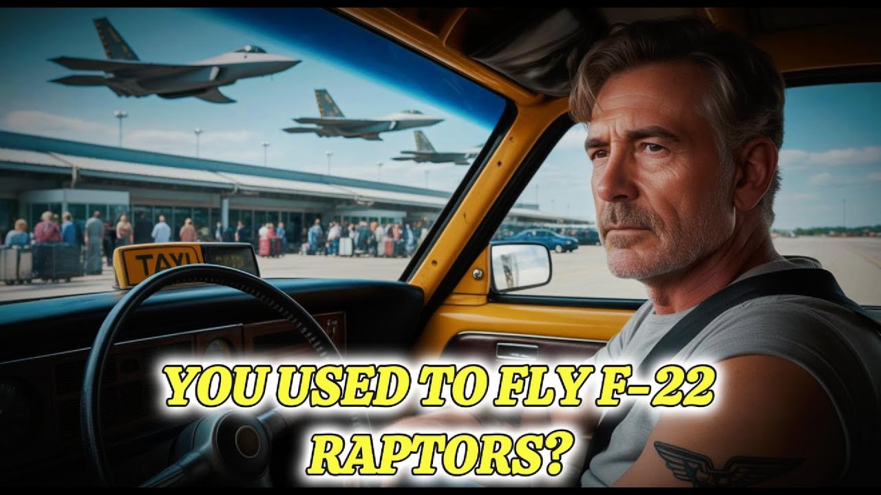 You Used to Fly F-22s?" He Laughed — Until the Driver Showed His Distinguished Flying Cross