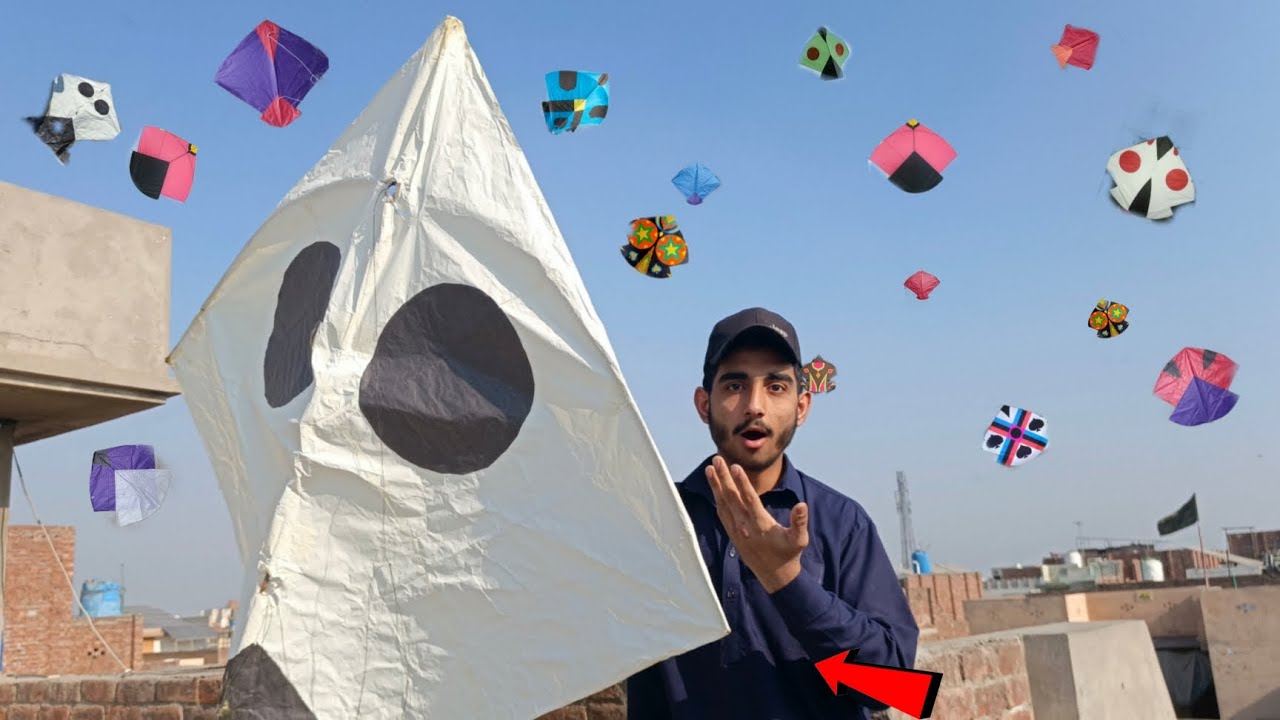 Kite (flying) 😍 Patang kat gie yar 😥zafar bahi 