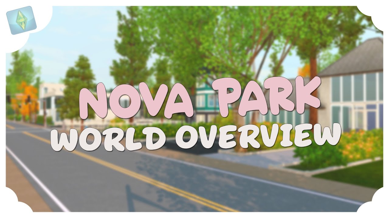 Небольшой городок в горах ⛰️ | Нова Парк | The Sims 3: Обзор мира 🌎