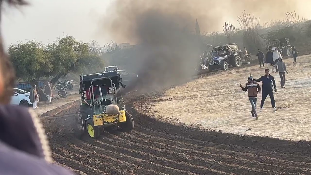 Dhakla harrow compatation ￼jhondeer 5210 American asla time 