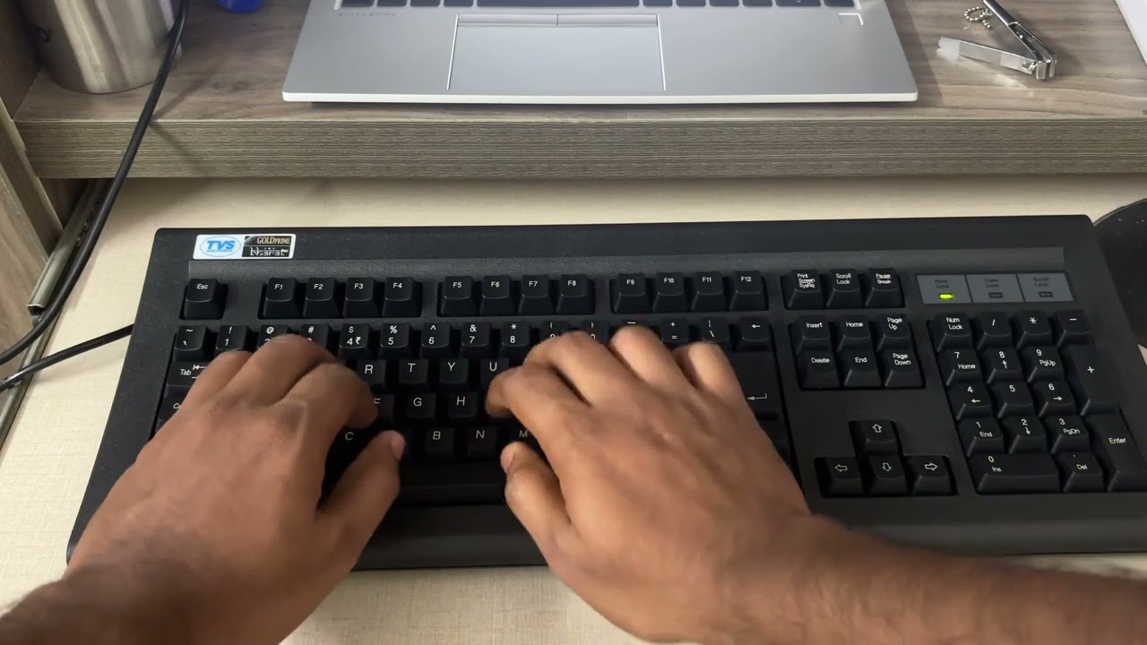 TVS mechanical keyboard sound