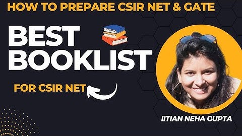 CSIR NET BOOKLIST| Important physics books| Books of csir net physics| How to prepare Csir net
