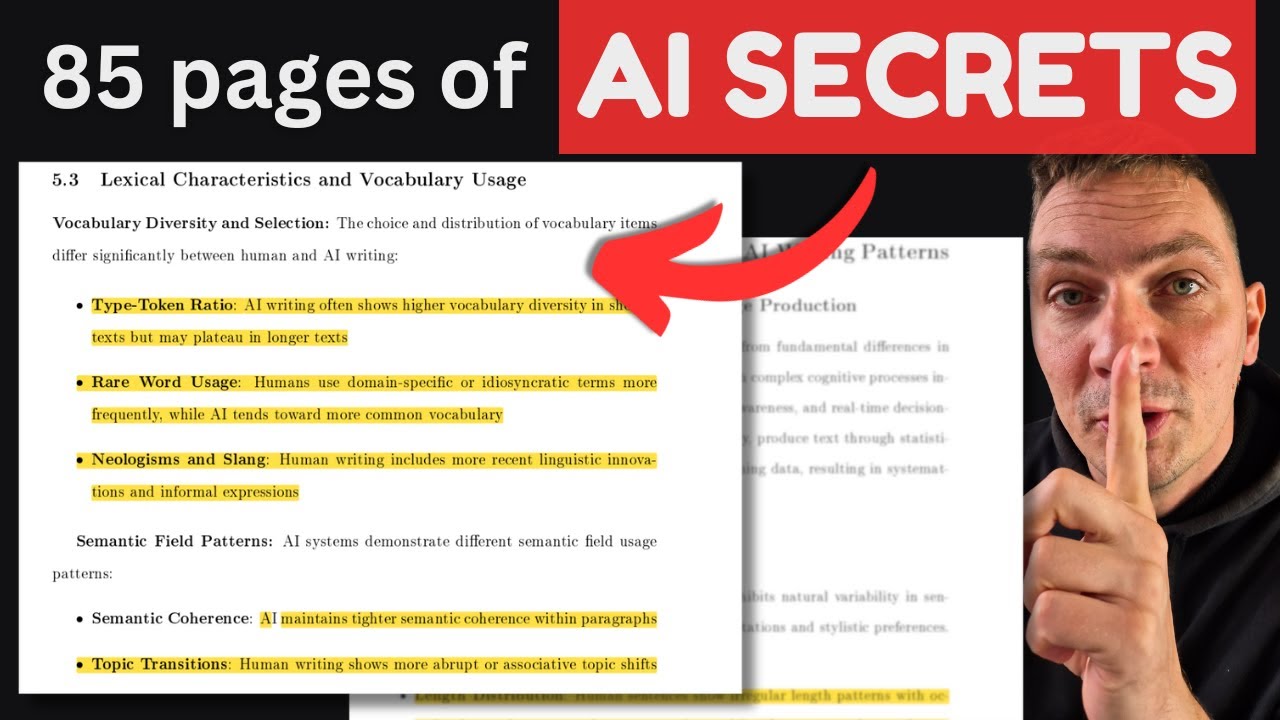 How to Manually Humanize AI content (Free 85-Page Report)