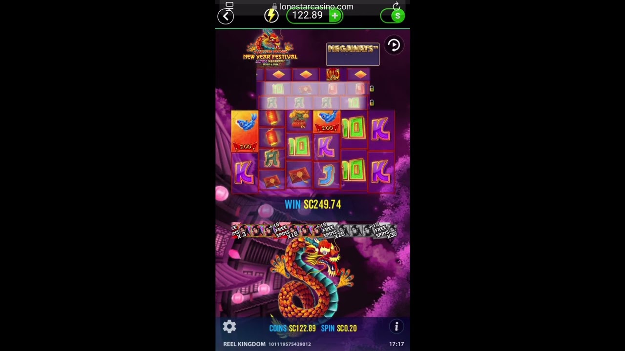 Big Hit– Floating Dragon New Year Festival Ultra Megaways Hold & Spin 2x Speed (Lonestar Casino)