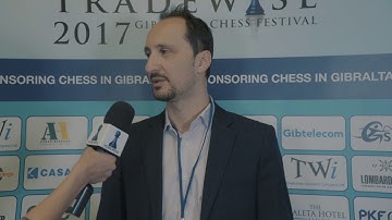 Round 1 Gibraltar Chess post-game interview with Veselin Topalov
