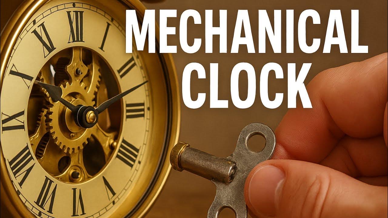 Mechanical Clock Winding Sound Effect YouTube