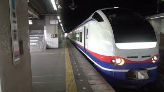 【信越本線】E653系1100番台H-204編成　特急しらゆき5号新潟行き　@長岡発車