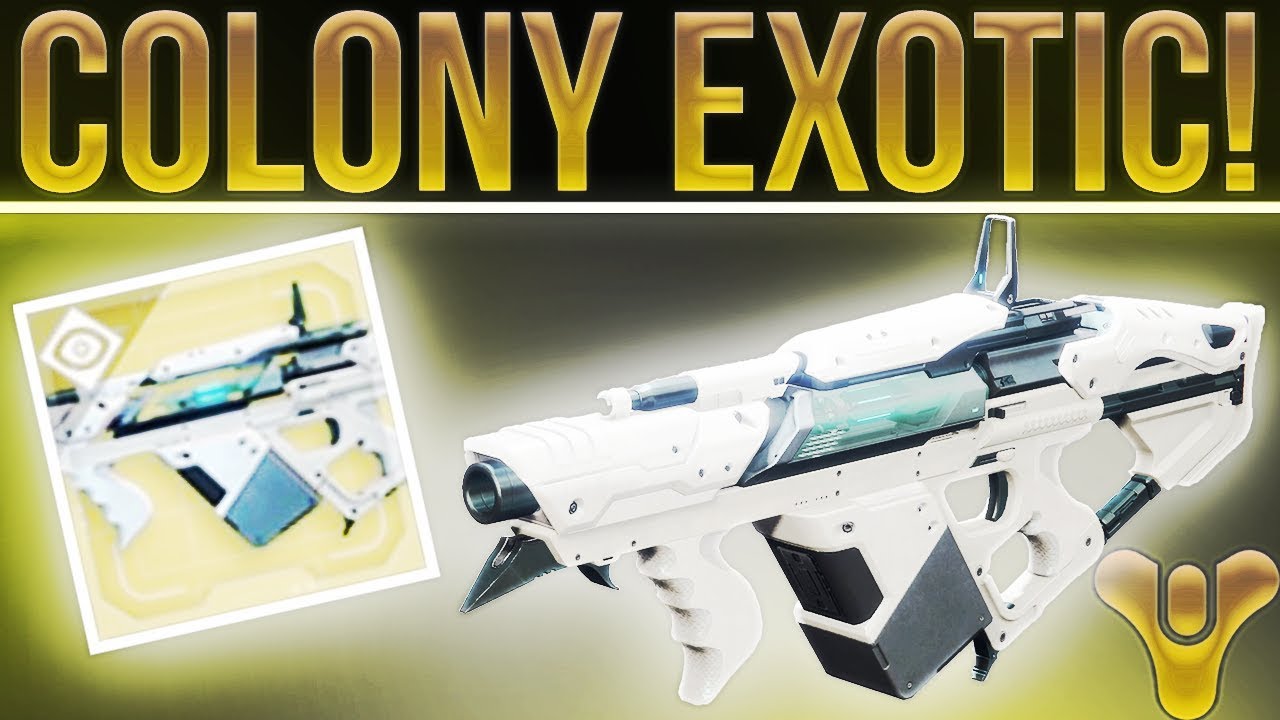 Destiny 2 Exotic Review! "The Colony" Exotic Grenade Launcher. (Probably The Most Fun Exotic Ever!)