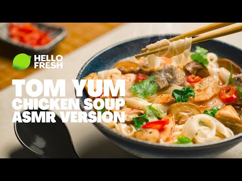 Thai Chicken Soup That Tastes Incredible | ASMR Cooking Guide