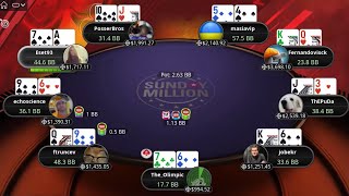 $109 SUNDAY MILLION PKO 25-02-2024 Eset93 | Fernandovisck | ftruncev - Final Table Replay