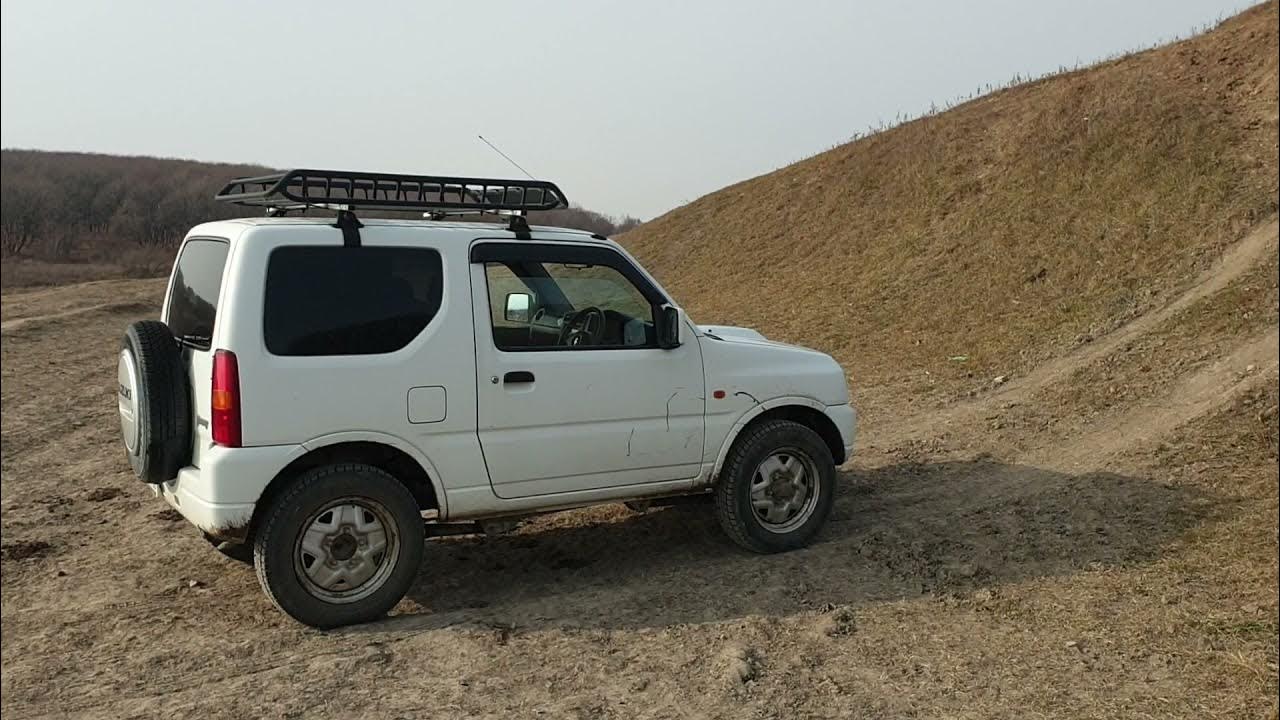 Тест полного привода видео. Спальное место в Сузуки Джимни. Suzuki Jimny и Тойота рав 4.