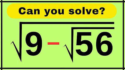 Japanese Math Olympiad | Very Interesting Square Root Algebra Problem | Can You Solve This?