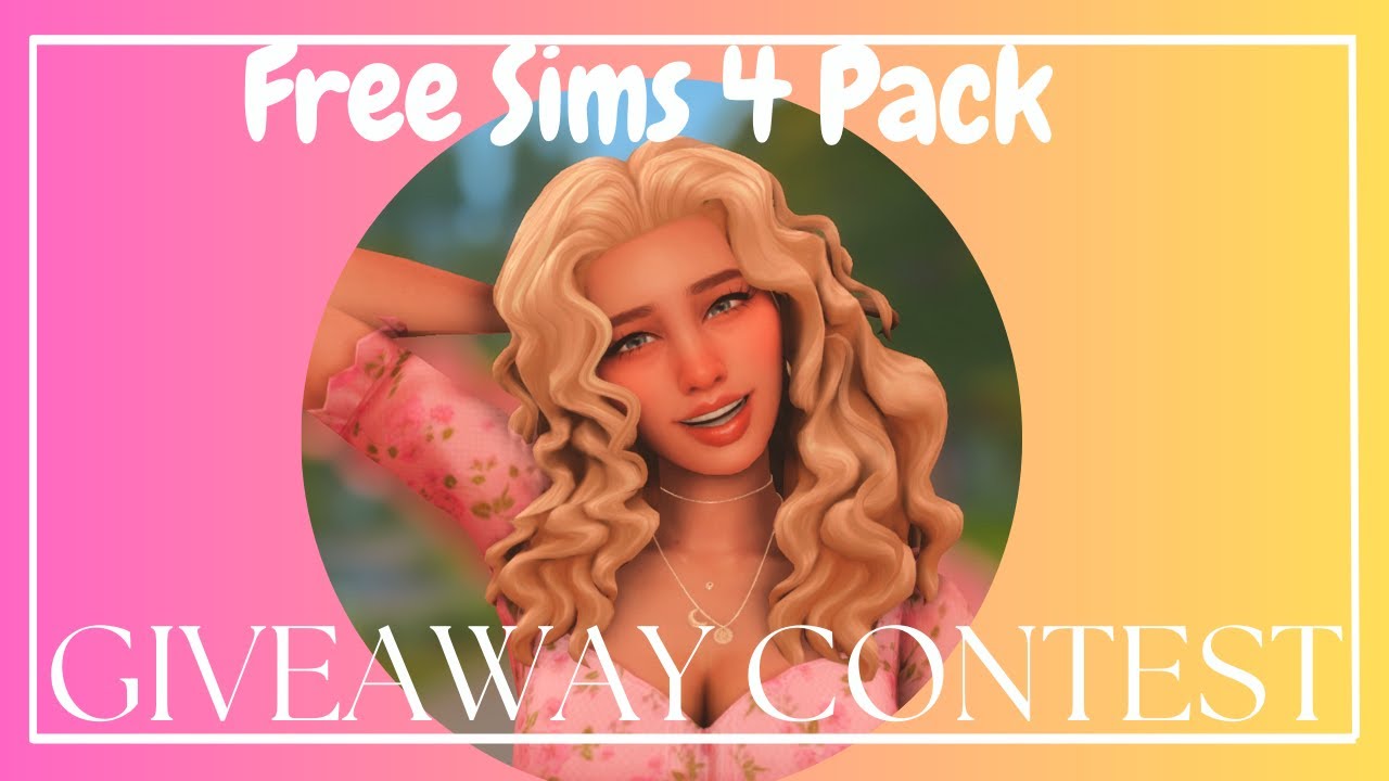 SIMS 4 PACK GIVEAWAY ANNOUNCEMENT! | THE SIMS 4