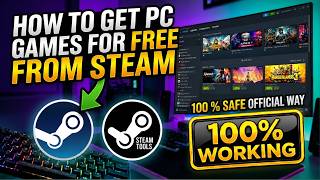 How to Get PC Games for FREE (Official Way) Steam 2026 🎮