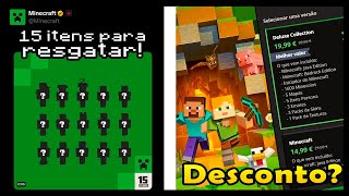 PROMOÇÃO E RECOMPENSAS NO ANIVERSÁRIO DO MINECRAFT!