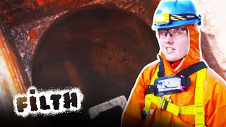 Sewage Cleaner Finds NASTY Discovery Waiting For Him  | Grime And Punishment | FULL EPISODE | Filth